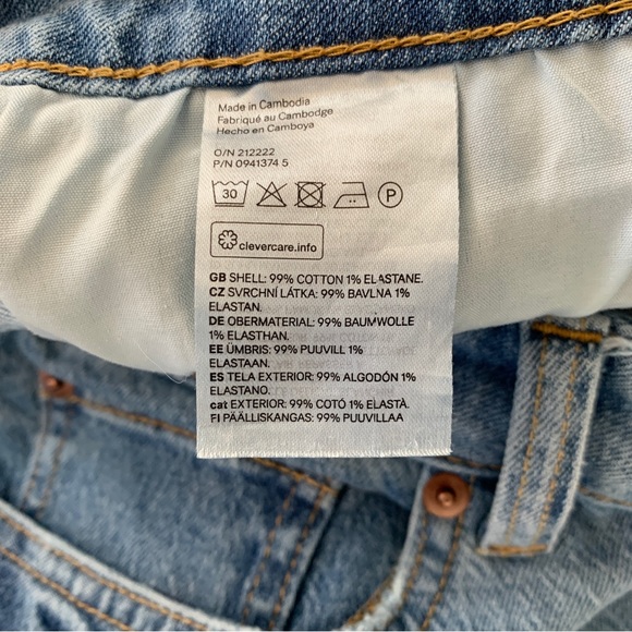 slim straight high ankle mom jeans 14 - Picture 7 of 7